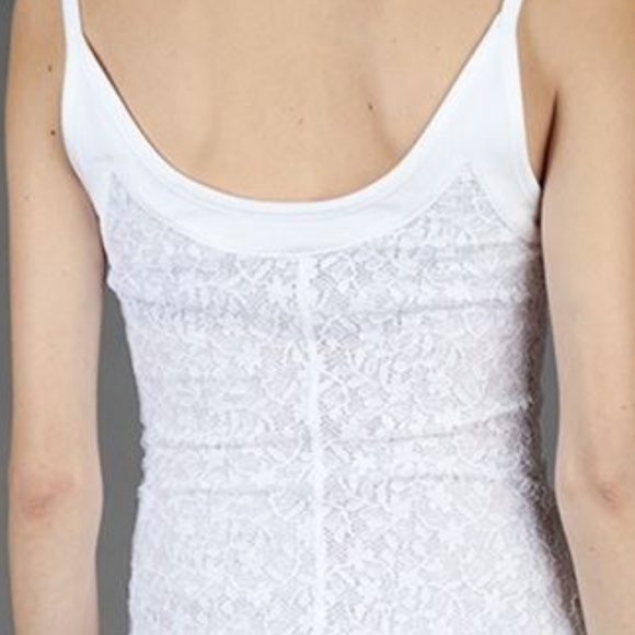 ❤️SOLD❤️Givenchy White Lace Cami gown - Picture 5 of 16